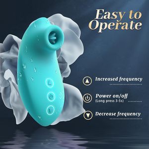2-in-1 Sexspielzeug für Erwachsene Vibrierende leckende Zunge & G-Punkt-Brustwarzen Klitoris stimulator Dildo mit 10 Modi Mastur batoren - Product Image 5