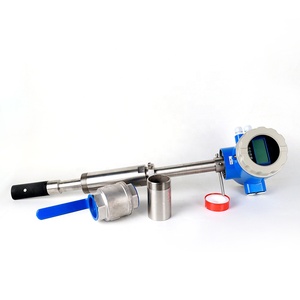 Ekleme elektromanyetik akış ölçer Online kurulum akış ölçer büyük boru ekleme su akış sensörü ekleme Magmeter - Product Image 2