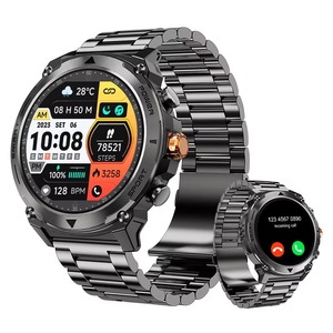 Drioshipping <b>Smart</b> <b>Watch</b> T53 Blood Pressure BT Call IP68 Waterproof 100+ Sports Modes Men Outdoor Smartwatch Fitness Tracker - Product Image 1