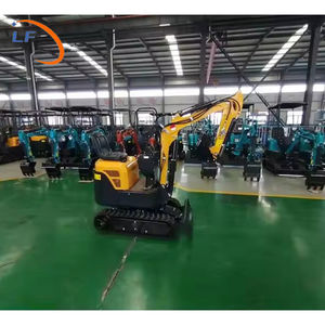 Pequeña máquina hidráulica sobre orugas Excavadora Mini Excavadora 1,0 1,2 1,5 1,8 Ton Mini Bagger Excavator - Product Image 4