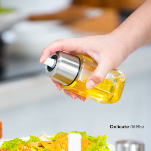 Nuova cucina quadrato in vetro trasparente aceto <span class=keywords><strong>olio</strong></span> d'oliva pompa spruzzatore bottiglia <span class=keywords><strong>olio</strong></span> da cucina Mister dispenser <span class=keywords><strong>per</strong></span> barbecue - Product Image 4