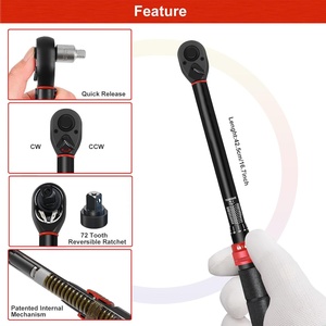 Bộ cờ lê lực 1/2 inch, cờ lê lực bánh xe ô tô 30-230 Nm với bộ chuyển đổi 3/8 inch - Product Image 5