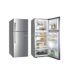 Réfrigérateur à congélateur supérieur grande capacité <span class=keywords><strong>avec</strong></span> système No Frost et étagères réglables pour cuisine domestique - Product Image 5