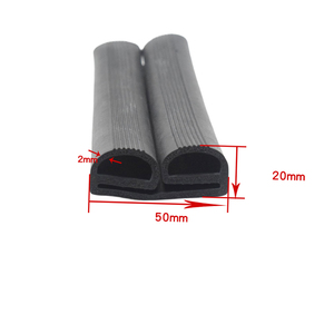 60/2000 b-loại con dấu đôi-e lạnh lưu trữ cửa cao su lão hóa không thấm nước nhiệt độ thấp kháng <span class=keywords><strong>EPDM</strong></span> bọt cắt - Product Image 6