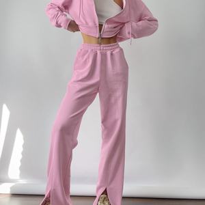 Nouvelle veste longue zippée de haute qualité pour femme, style streetwear décontracté, unie, tendance, personnalisée, OEM - Product Image 4