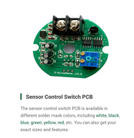 Garantía de calidad Original de fábrica proporciona PCB de sensor de uso diferente personalizado con diferentes materiales para que el cliente elija