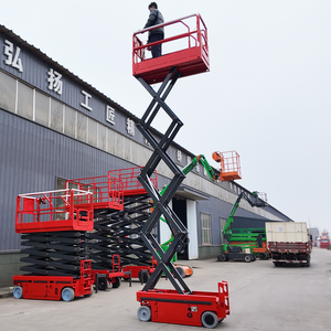 Zware elektrische schaarhoogwerker 4-22m zelfrijdende manliftplatform voor bouwplaatsen - Product Image 3