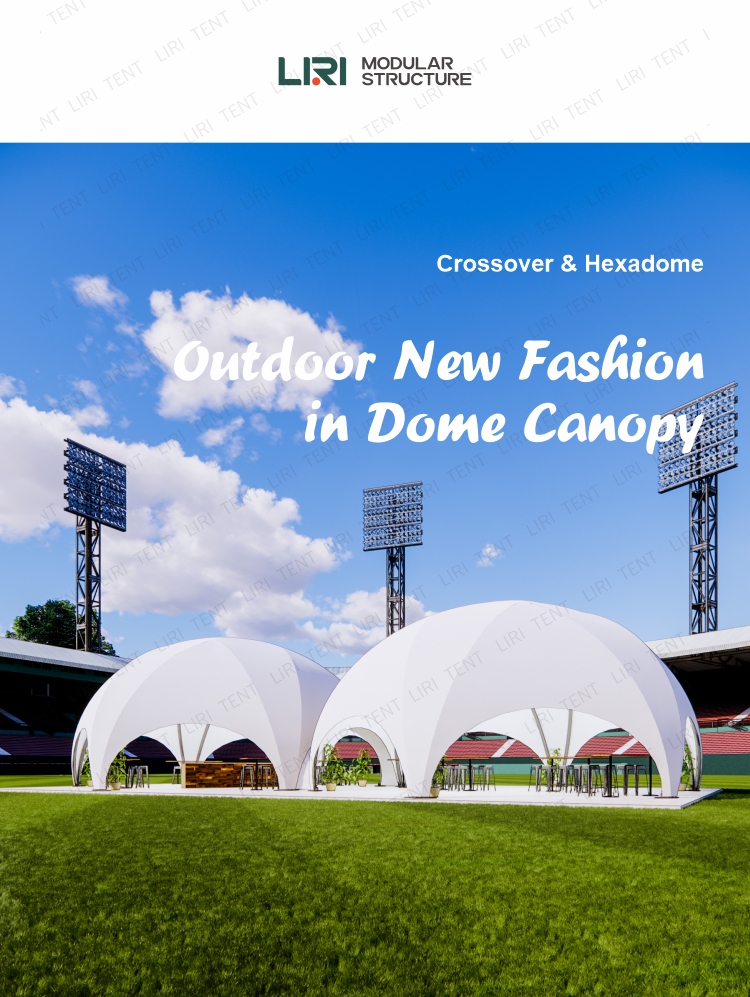 Hexadome Tent - Crossover Dome Event Outdoor Frame Tents
