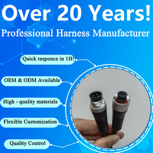 Cablaggio Personalizzato M16 per Tastiera e Mouse, Cavo Assemblato GX16 SM2.54 51005 4-9 Pin per Gaming, <span class=keywords><strong>Moto</strong></span> e Automobili - Product Image 6