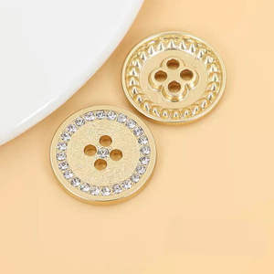 Rhinestone kim loại hợp kim 4 lỗ tinh thể strasses may nút cho phù hợp với - Product Image 2