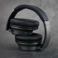 Casque audio stéréo Bluetooth V5.0 OEM ODM DJ pliable, étanche, avec suppression du bruit, 38 heures d'autonomie, LED