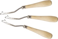 Set di aghi a maglia ad uncinetto premium con chiusura a gancio per fissaggio parrucche, extension, trecce africane e dreadlock