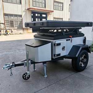<span class=keywords><strong>Remorque</strong></span> de <span class=keywords><strong>camping</strong></span> tout-terrain avec tente de toit et <span class=keywords><strong>cuisine</strong></span> escamotable, capacité de charge de 526 kg, <span class=keywords><strong>remorque</strong></span> de <span class=keywords><strong>camping</strong></span> tout-terrain - Product Image 2