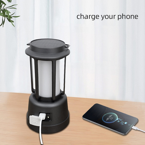 Lampe et lanterne solaires portables suspendues classiques pour la randonnée et le camping en extérieur, étanches IP54, 6500K - Product Image 5