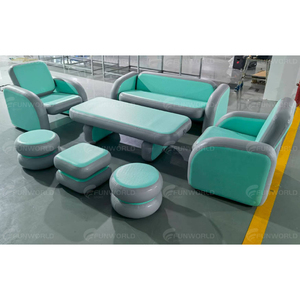 Tavolo gonfiabile per esterni <span class=keywords><strong>lago</strong></span> Dock galleggianti campeggio canottaggio viaggio adatto alla famiglia resistente all'acqua - Product Image 5