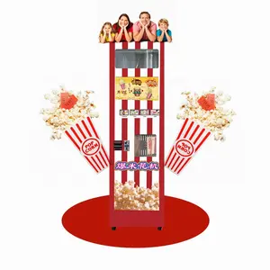 Schöner Münz-Popcorn-Verkaufs automat 2 Flavours Automatischer Popcorn-Verkaufs automat