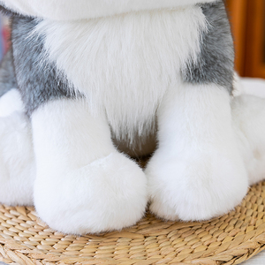 Fabricante de Animales Adorables, Peluche de Husky de Gran Tamaño, Relleno de Algodón PP, Juguete Suave para Niños, Gran Venta - Product Image 3