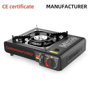 Réchaud à gaz portable en acier au <span class=keywords><strong>butane</strong></span>, pliable, mini-split, manuel, pour le camping et les pique-niques - Product Image 2