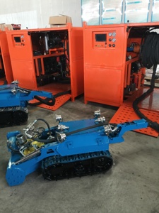 <b>Remote</b> <b>Control</b> Snowplow Multi-Purpose Electric Snow Blower <b>Robot</b> Snow Blower Rubber Track Snowplow Removal Equipment - Product Image 1