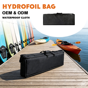 Hydrofoil Board Bag Nylon Carry Cover Waterproof Surfing Wingfoil <b>Storage</b> Case with Handle - Product Image 1