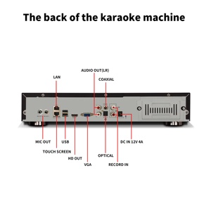 InAndOn V5 Max Dual System <strong>Karaoke</strong> <strong>Machine</strong> 1080p 4K HD HDD Player <strong>Karaoke</strong> System Host Without <strong>Hard</strong> <strong>Disk</strong> - Product Image 4