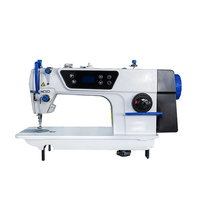 Machine à coudre industrielle à moteur à entraînement direct, à alimentation manuelle, point noué droit à une aiguille pour usage domestique pour les engrenages en fer et en métal