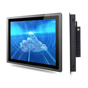 Sales Waterproof Design Industry Display All In 1 Capacitive Touch Screen Industrial Aluminum Alloy Panel Pc