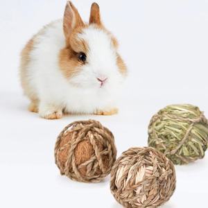 Fairy Tour Klassisches Niedliches Handgewebtes <span class=keywords><strong>Timothy</strong></span>-Gras Natürliches Exotisches Haustier-Kaustickel für Kaninchen, Vögel, Meerschweinchen, Frettchen, Hamster und Kleintiere - Product Image 1