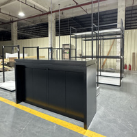 Présentoir rotatif et pliable détachable conçu en Chine pour les vêtements pour femmes en magasin pour le cabinet d'accessoires de comptoir de vitrine