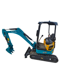 รถขุดขนาดเล็กจากญี่ปุ่น มาตรฐาน CE EPA สำหรับงานเกษตร จัดส่งรวดเร็ว เครื่องยนต์ Kubota รถขุดตีนตะขาบขนาดเล็ก 1 ตัน 1.2 ตัน 1.5 ตัน 1.8 ตัน 2 ตัน - Product Image 1