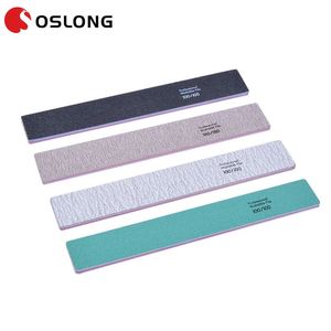 Professional Abrasive Emery Board Green <b>Nail</b> <b>File</b> / Half Moon Washable <b>Nail</b> <b>File</b> for <b>Nail</b> Art - Product Image 2