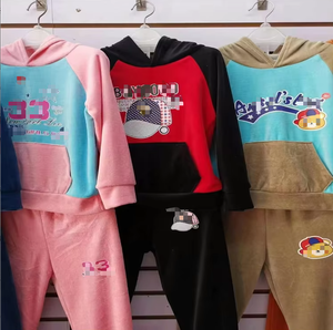 Conjunto de Ropa Infantil para Otoño e Invierno, Conjunto Deportivo Veet Económico de Dos Piezas para Niños y Niñas - Product Image 6