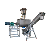 Mélangeur à ruban automatique grande capacité DZJX 300 kg 3000 kg 50 L 200 L 500 L 1000 L 5000 L Mélangeur à ruban de laboratoire avec système de pulvérisation