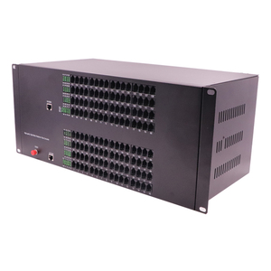 128 Channel Voice PCM Fiber Optic Transceiver 10/100M <strong>Ethernet</strong> 128 Port RJ11 FXS FXO Telephone to Fiber Converter <strong>Multiplexer</strong> - Product Image 5
