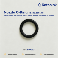 Joint torique de buse Ratopink DB06024 12.8x9.25x1.78, pièce de rechange pour imprimante CIJ Domino A&A+ Series A100/A200/A300