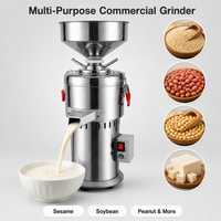 Machine commerciale en acier inoxydable pour la fabrication de lait de soja, broyeur de graines de soja, de sésame et d'arachides, séparateur d'okara, désodorisant, certifiée CE
