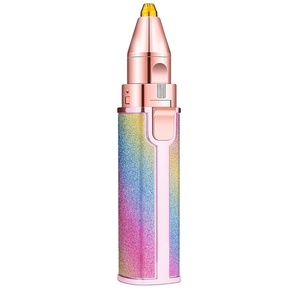 Tondeuse à sourcils électrique 2 en 1, épilateur sans douleur pour les sourcils, <span class=keywords><strong>mini</strong></span> <span class=keywords><strong>rasoir</strong></span>, rasoirs portables pour femmes, épilateur facial et corporel - Product Image 1