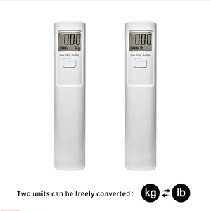 El sallamak güç üretimi 50kg taşınabilir manuel dijital asılı bagaj ağırlık tartısı gerek pil - Product Image 4