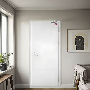 بيع من المصنع مبنى تجاري 1-3 ساعات باب أمان فولاذية عالي الجودة باب مقاوم للحريق من الفولاذ - Product Image 3