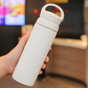 แก้วน้ำสแตนเลสสุญญากาศแบบพกพา ปากแคบ ปราศจากสาร BPA  ฉนวนกันความร้อนได้นาน 6-12 ชั่วโมง  พร้อมเคลือบผงแบบกำหนดเองได้ - Product Image 3