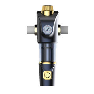 Filtro de Agua de Cobre Puro de Alto Flujo con Pre-Filtro Automático de Paso Directo para Toda la Casa, con Retrolavado, para Agua de Pozo - Product Image 1