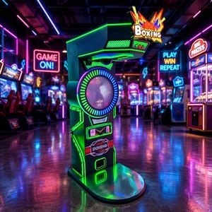 Máquina de boxeo operada con monedas para parques de atracciones, máquina de arcade deportiva, desafío de boxeo - Product Image 1
