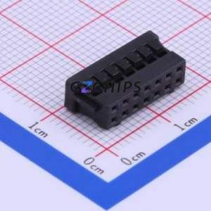 A2211H-2X07P Housing (Wire-to-Board / Wire-to-Wire) P=2mm Connector ( Jack Structure: 2x7P )( Pitch: 2mm )( Row Spacing: 2mm ) - Product Image 2