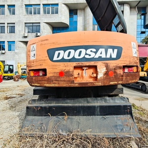 Excavatrice minière d'occasion abordable de marque coréenne DOOSAN DH210W 7, excavatrice sur pneus d'occasion à vendre - Product Image 4