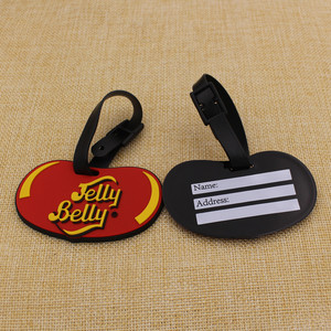 Étiquette à bagages KEN - 029, design tendance, logo personnalisé, étiquette de bagage pour sac à dos d'aéroport avec pendentif nominatif, cadeau promotionnel carré en caoutchouc - Product Image 6