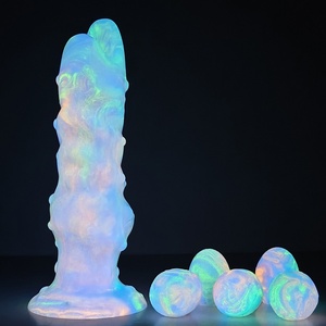 YOCY Dildo Luminoso de Lobo y Perro con Eyaculación, Juguete Sexual de Silicona con Forma de Animal para Hombres y Mujeres - Product Image 4