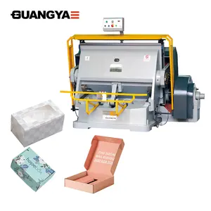 Hot Bán ML-1400 Tay Hoạt Động Báo Chí Giấy Nhựa Gấp Nếp Die Cutter Cho Các Tông Hộp