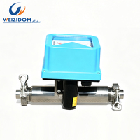 Rotámetro de Tubo Metálico DN50, Medidor de Flujo de Gas de Área Variable, Medidor de Flujo de Aire Industrial con Brida de Acero Inoxidable SS304