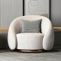 Canapé simple de luxe léger très vendu, fauteuil inclinable pivotant de luxe, chaise Tigre moderne et minimaliste confortable, couleur personnalisable