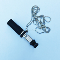 Embouts de bouche de lanière fantaisie en acier inoxydable Accessoires d'embouts de porte-cigarette Accrocher la buse d'aspiration avec chaîne